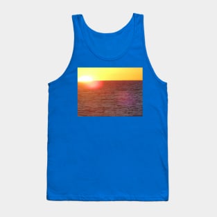 Sunset on the water Tank Top